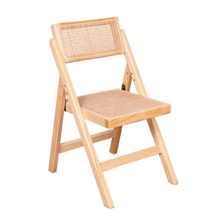 SILLA DE COMEDOR RATTAN-Y-MADERA NATURAL-BEIGE TIANA