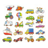 Set Vehículos Magnéticos Madera Viga Set Vehículos Magnéticos Madera Viga