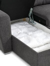Sofá cama VEJLBY chaise longue gris osc Sofá cama VEJLBY chaise longue gris osc