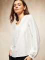 BLUSA CALINA OFF WHITE