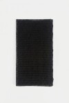 Pashmina tejida triangular negro