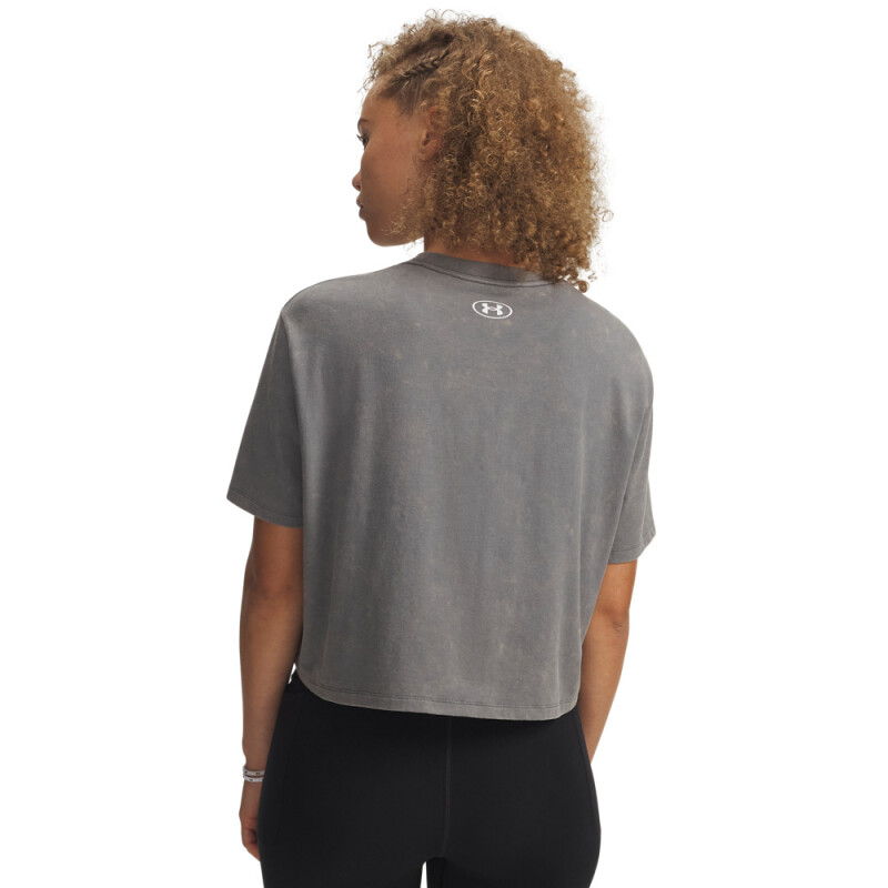 UA Rival Boxy Tee Wash-GRN GRN-709