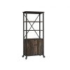 Biblioteca con Puertas - Sauder - Linea Steel River Biblioteca con Puertas - Sauder - Linea Steel River