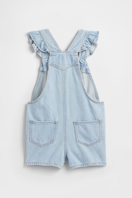 Enterito De Jean Toddler Niña Light Wash