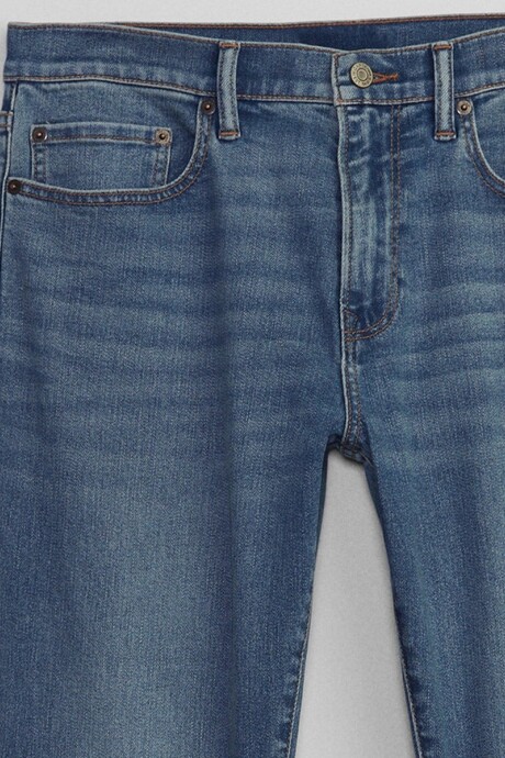 Jean Slim Soft Hombre Medium Indigo 15