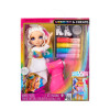 Rainbow High Muñeca Violeta con Kit de Aerógrafo, Rotuladores Arco Iris Lavables Rainbow High Muñeca Violeta con Kit de Aerógrafo, Rotuladores Arco Iris Lavables