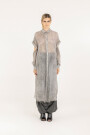 CAMISA LARGA Gris