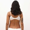 Vedetina Cata – Algodón suave con frunces, sexy y divertida Crema