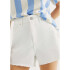 SHORTS FEM BEGE CLARO