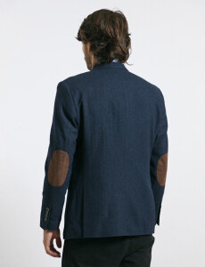 110106 SACO HARRINGTON SELECT Azul Oscuro
