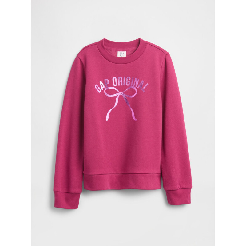 V-DB LOGO CREW CERISE