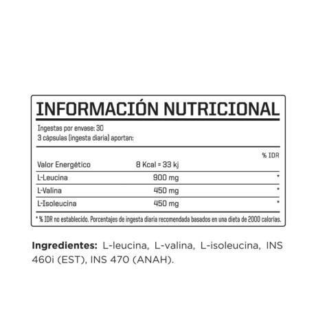 ¡OFERTA IMPERDIBLE! BCAA 2:1:1 90ct ENA ¡OFERTA IMPERDIBLE! BCAA 2:1:1 90ct ENA