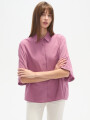 Camisa Baharu Magenta Claro