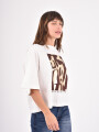REMERA CORI OFF WHITE