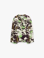 Blusa Fluida Estampada multicolor