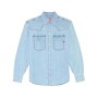Camisa Para Hombre D-Ocean Blue Denim