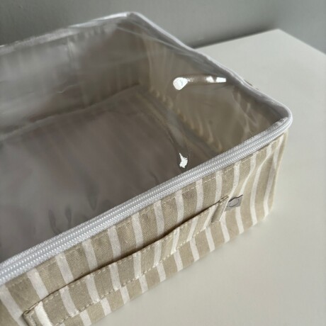 Organizador Storage Box M Coco Beige
