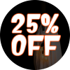 25% Descuento del terror