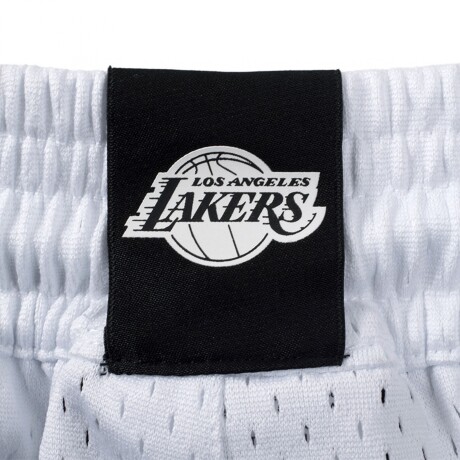 SHORT DE HOMBRE NBA FRONT FELT BASE LOGO REGULAR FIT Lakers