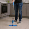 Mopa Para Limpieza De Pisos Con Spray Azul