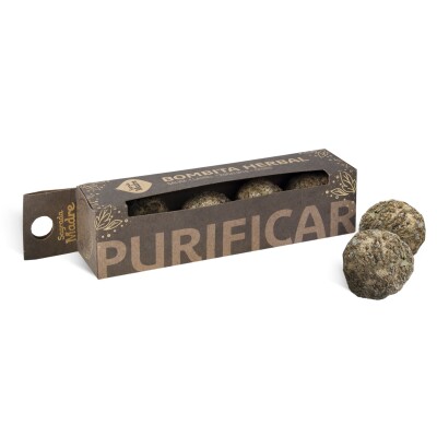 Bomba Herbal Purificación x4 Sagrada Madre Bomba Herbal Purificacion Sagr