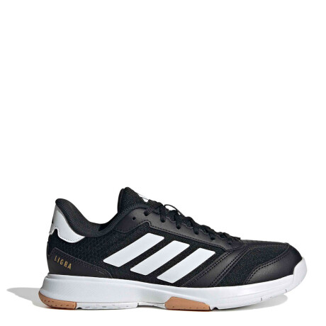 Championes de Mujer Adidas Ligra 8 Negro - Blanco