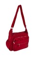 Morral con bolsillos Rojo