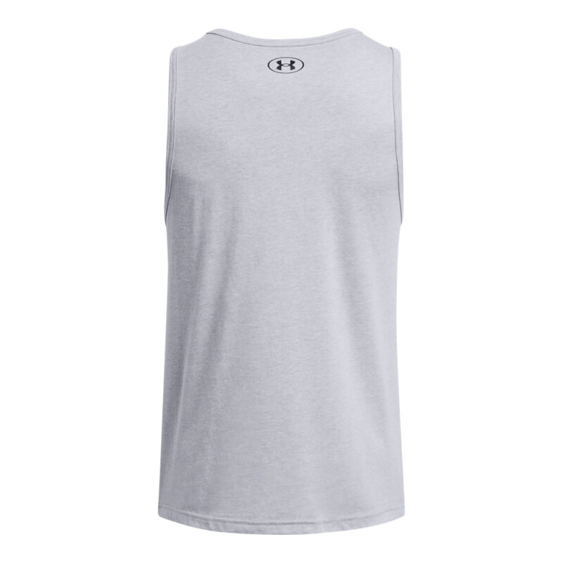 UA SPORTSTYLE LOGO TANK-BLU GRY-035