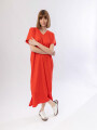 VESTIDO BELFO ROJO OSCURO