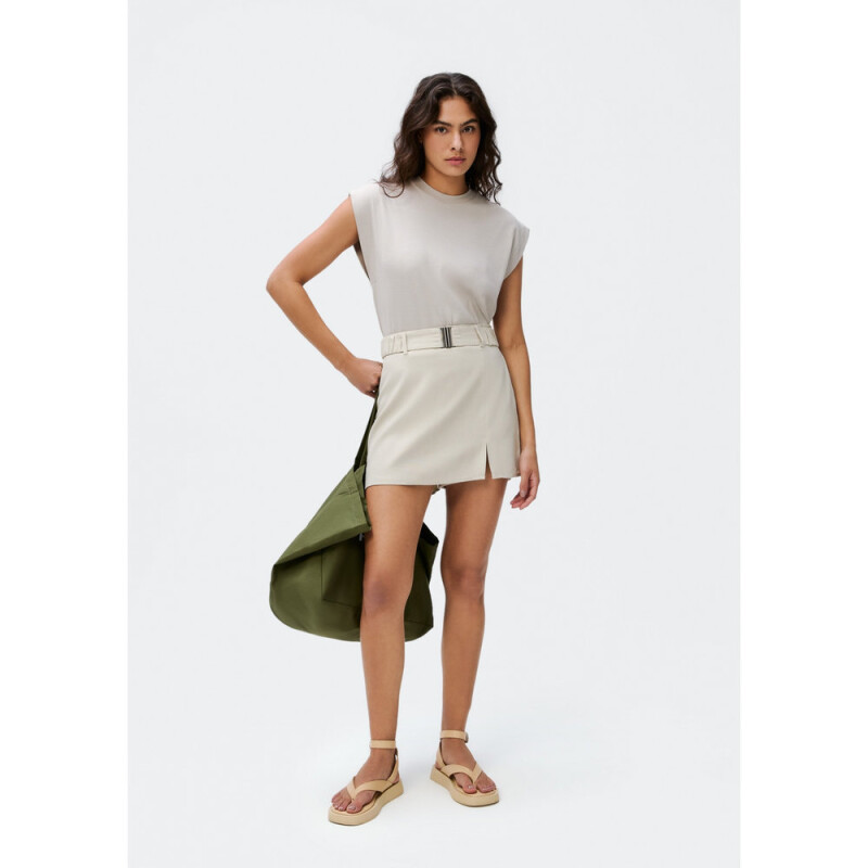 BLUSA SM FEM CINZA CLARO