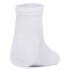 Womens UA Playup 3pk Qtr-WHT WHT-100