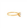 Anillo Corazón-Oro bajo-Piedra zirconia-AN8019 conpiedra