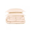 Acolchado mas Fundas 2 plazas - Finezza 400 hilos Beige