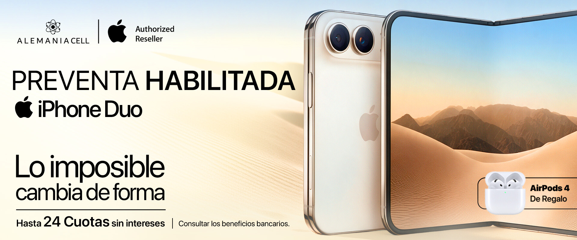 Preventa iphone Duo