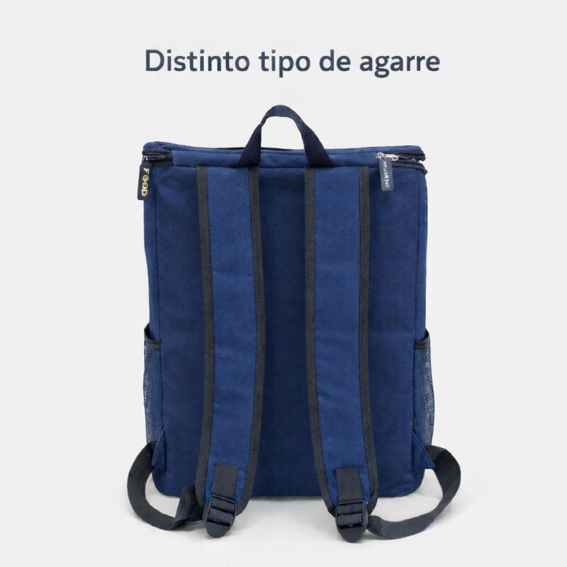 Mochilla Conservadora Térmica Impermeable 30X20X40 Azul Navy