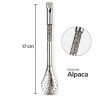 Bombilla de Alpaca Fina 17cm Opción 3