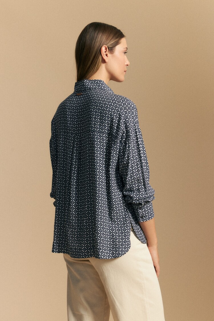 CAMISA ASTRAL Azul Marino