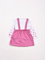 CONJUNTO JUMPER + BLUSA MARTI FUCSIA