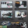 Pista de tren con vapor real y luces!!!. Recargable Pista de tren con vapor real y luces!!!. Recargable