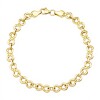 Pulsera Infinito-Oro bajo-Sin Piedra-PU8067 sinpiedra