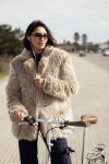 Pelush Coat Beige