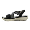 Sandalias Mujer Wonder Confort Tiras Cruzadas Negro