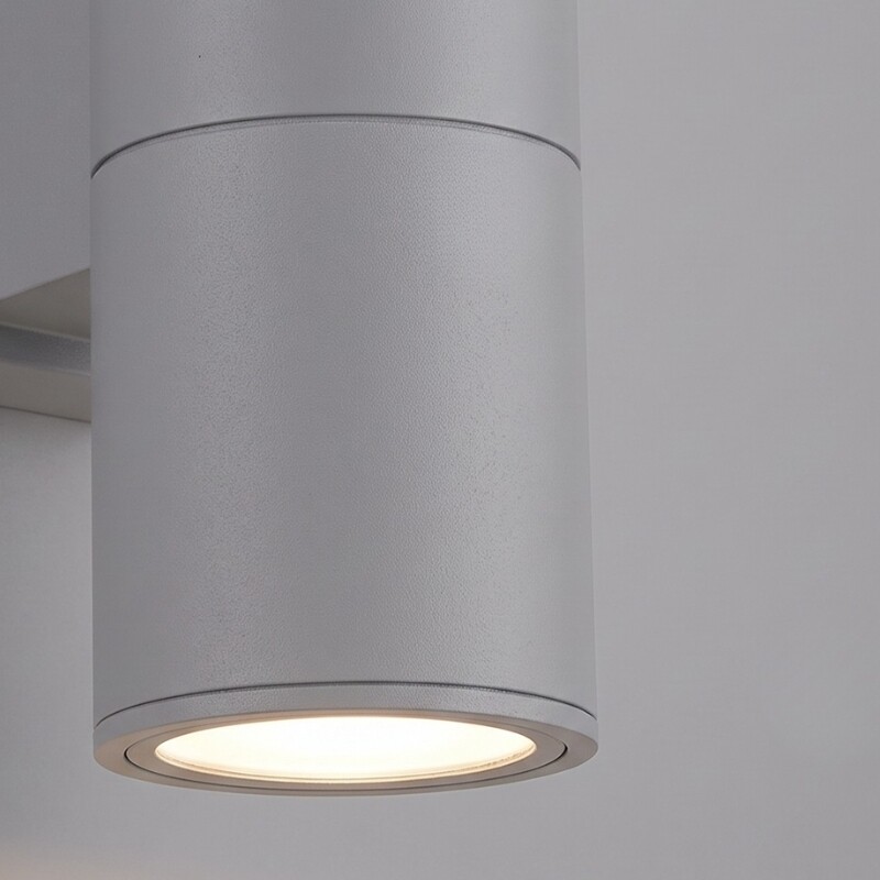 AEBC10XG Luminaria de Exterior Bidireccional Extra Grande Gris