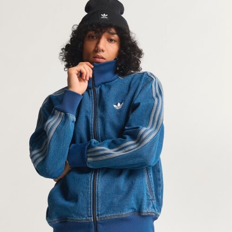 Campera adidas Adicolor Firebird Denim Blue