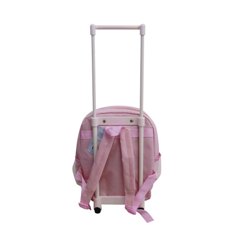 Mochila infantil con carro de Frozen Licencia Oficial ROSA