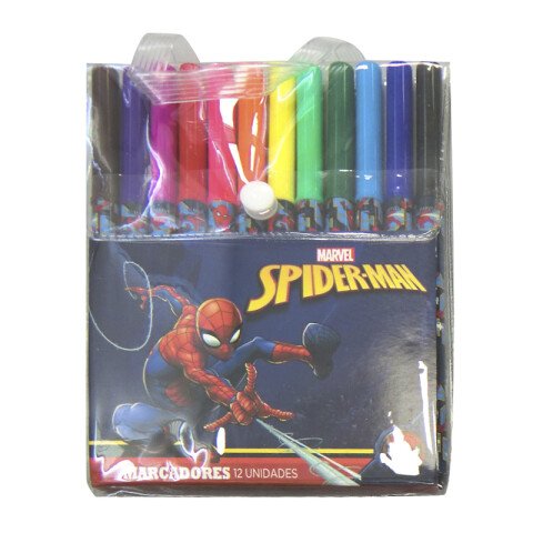 Pack x 12 Marcadores Spiderman U