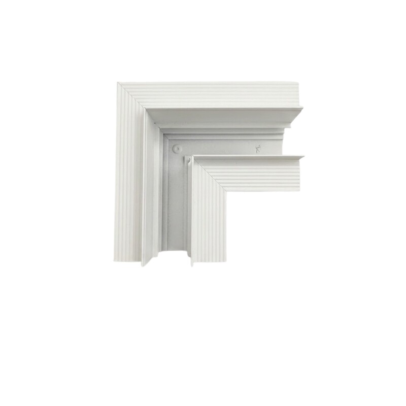 Adaptador Esquinero Horizontal para Riel Magnético G2 para Adosar Adaptador Esquinero Horizontal para Riel Magnético G2 de Adosar