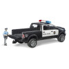 Camioneta policial RAM 2500 con agente de policía a bordo Bruder Camioneta policial RAM 2500 con agente de policía a bordo Bruder