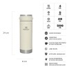 Cafetera De Viaje Stanley Prensa Francesa 453ml Crema
