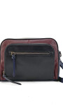 CARTERA ESPARTA NEGRO, BORDEAUX, BLANCO Y AZUL